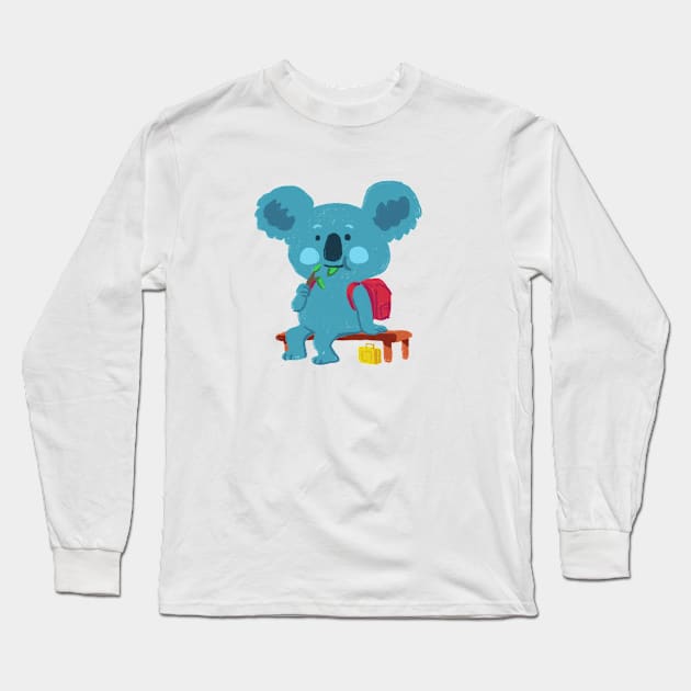 Koala bears lunch Long Sleeve T-Shirt by Potato_pinkie_pie